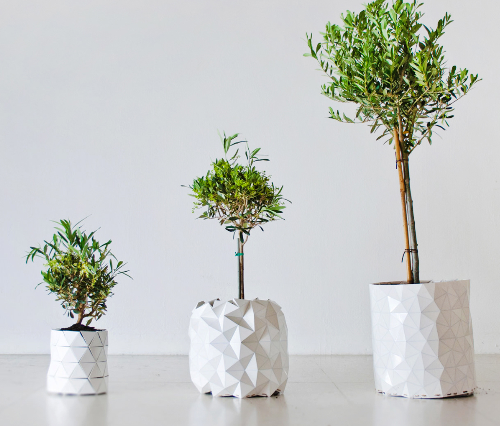 Growth: a pot that grows with your plant | Decomag Gardening Pots and Planters That Boost Plant Growth